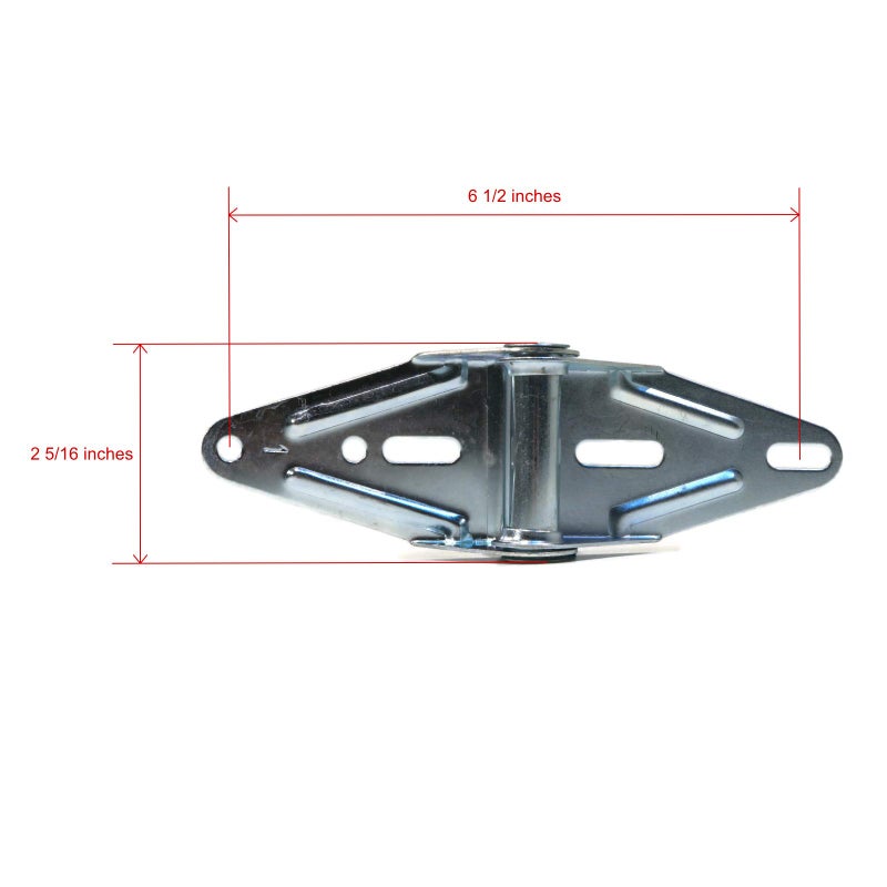 Earthtec Garage Door Parts 18 GA Narrow Body Hinges - 18 Guage # 1 - Image 3